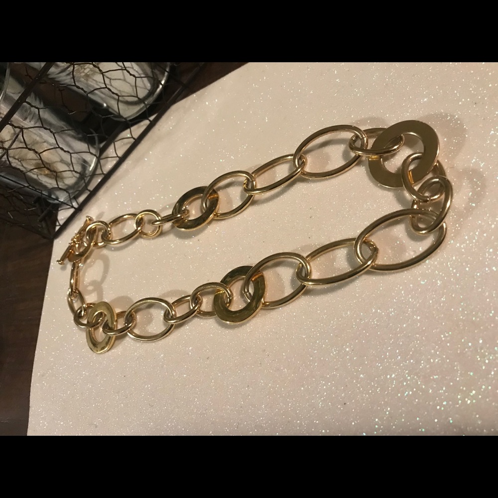RALPH LAUREN women necklace. Gold tone. - Picture 4 of 7